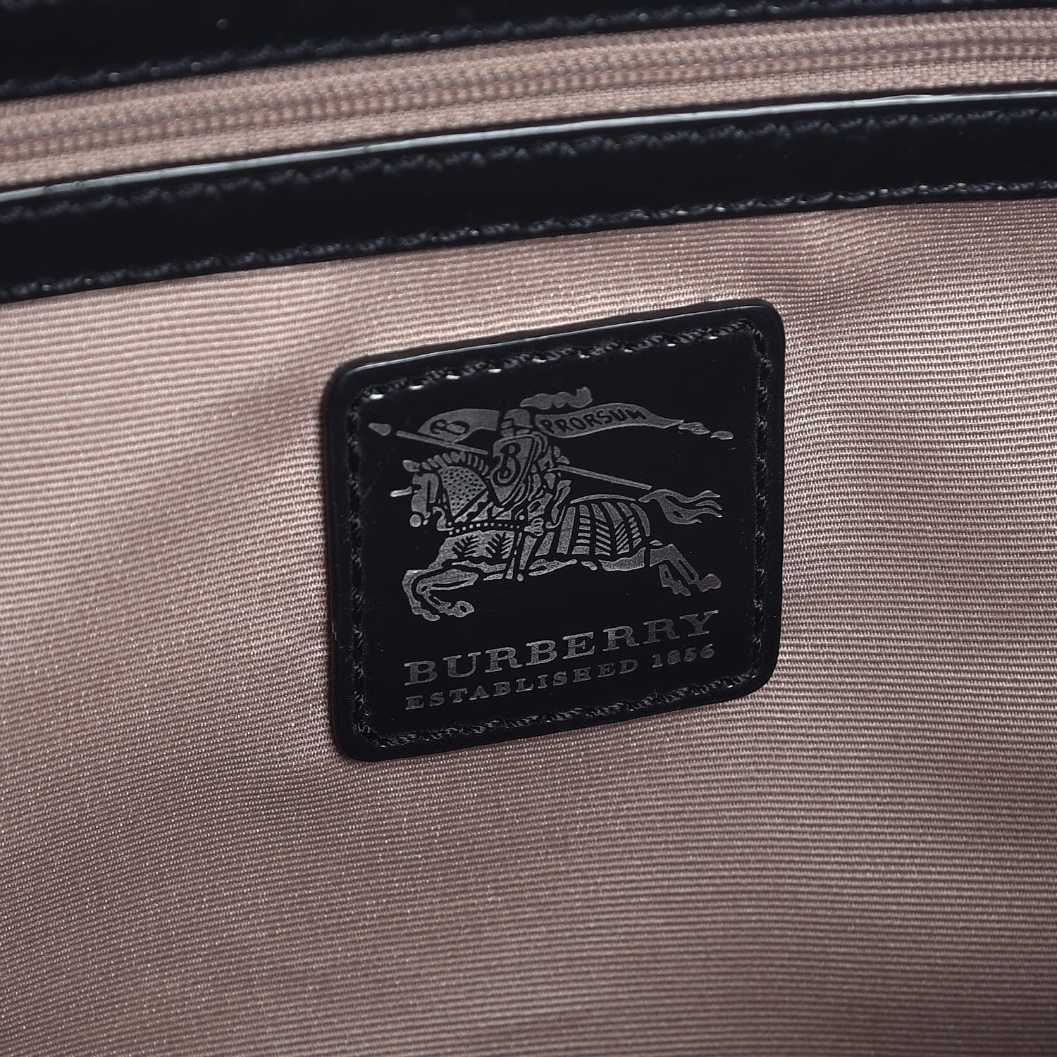 Burberry Nova Check Bowling Bag Black 6 of 13