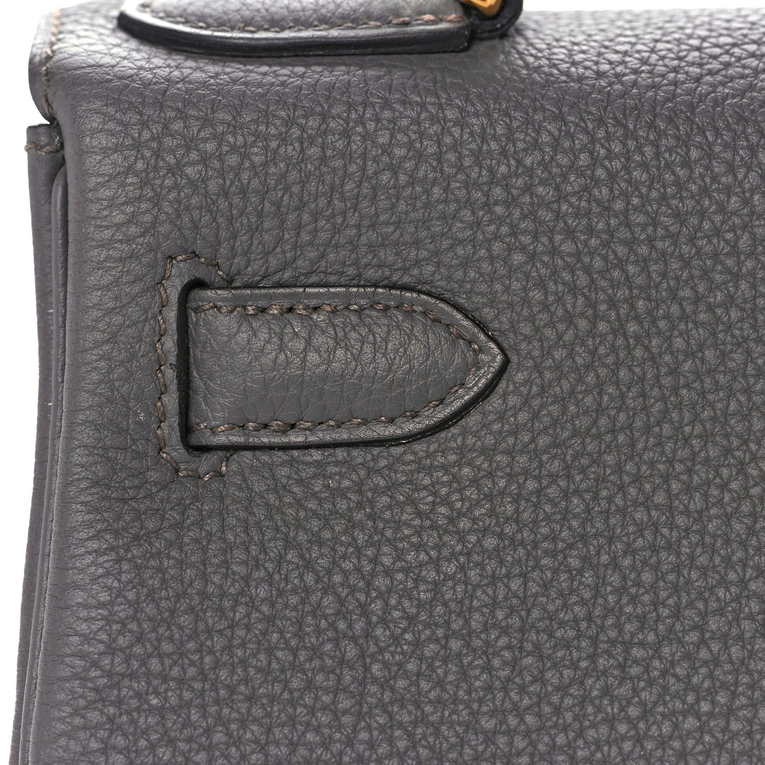Hermes Togo Kelly Retourne 28 Etain 13 of 38