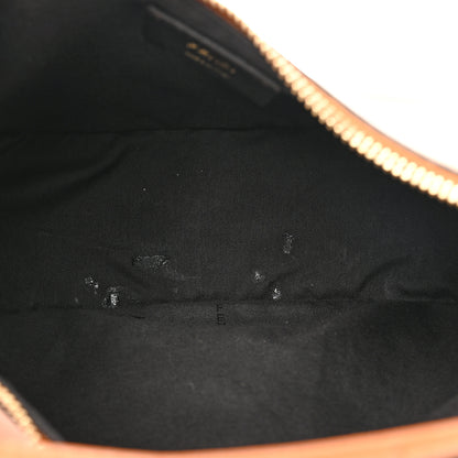 Fendi Vitello Grace Matte Small Fendigraphy Hobo Bag Brandy 5 of 9