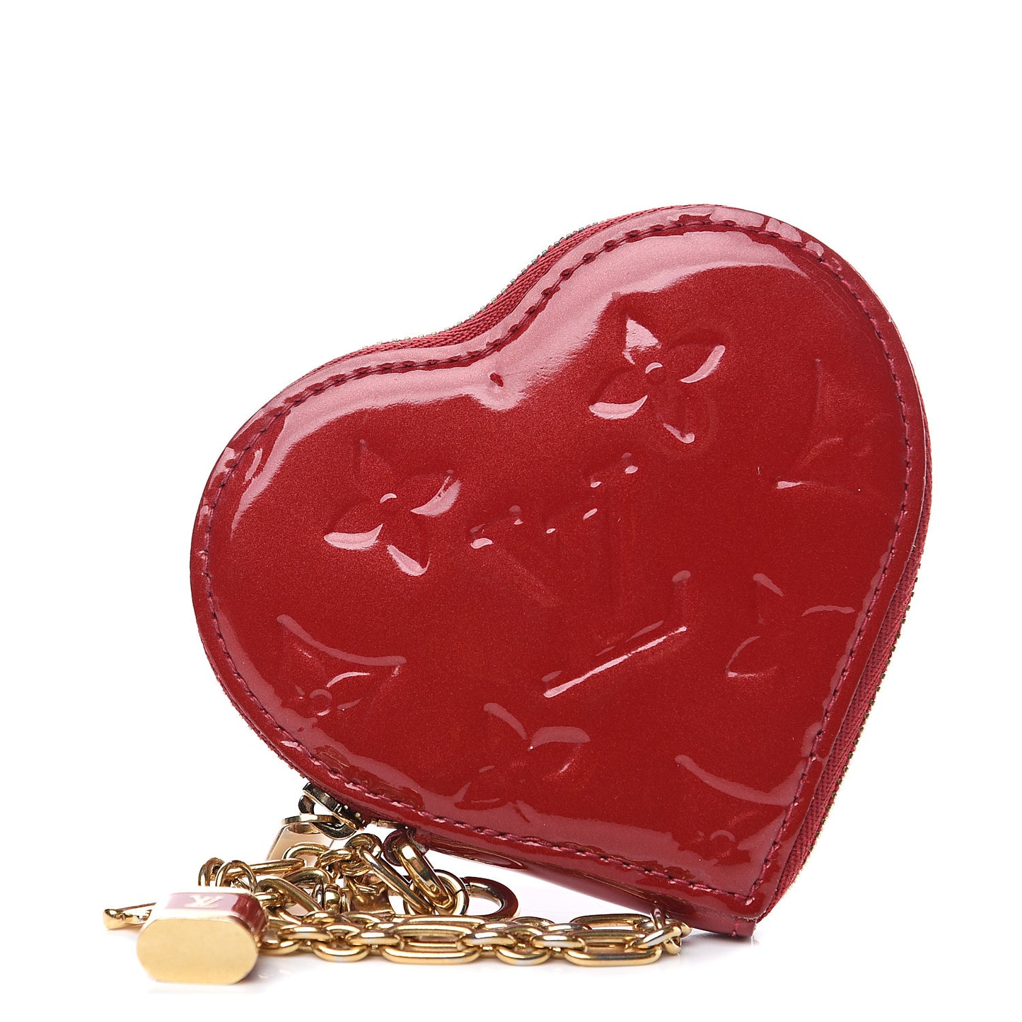 Vernis Coeur Heart Coin Purse Pomme D'Amour
