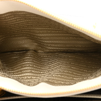 Prada Saffiano Lux Small Galleria Double Zip Tote White 5 of 13