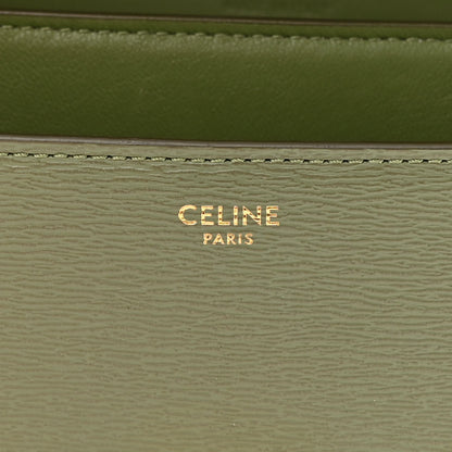 Celine Liege Calfskin Medium Classic Box Flap Bag Army Green 6 of 15