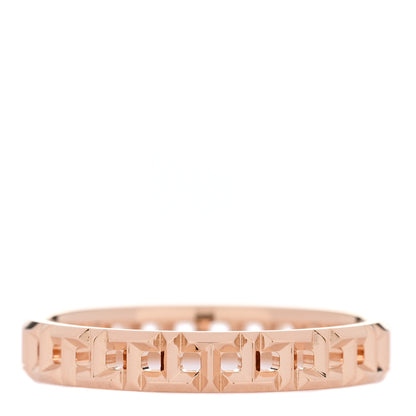Tiffany 18K Rose Gold Narrow T True Ring 58 8.5 1 of 5