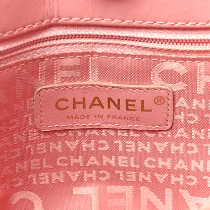Chanel Lambskin Precious Symbols Shopping Tote Pink 6 of 16