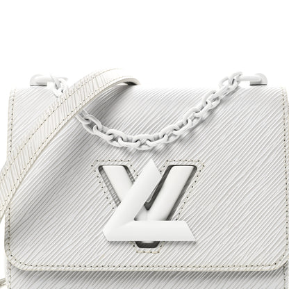 Louis Vuitton Epi Twist Shoulder Bag PM Matte White 8 of 10