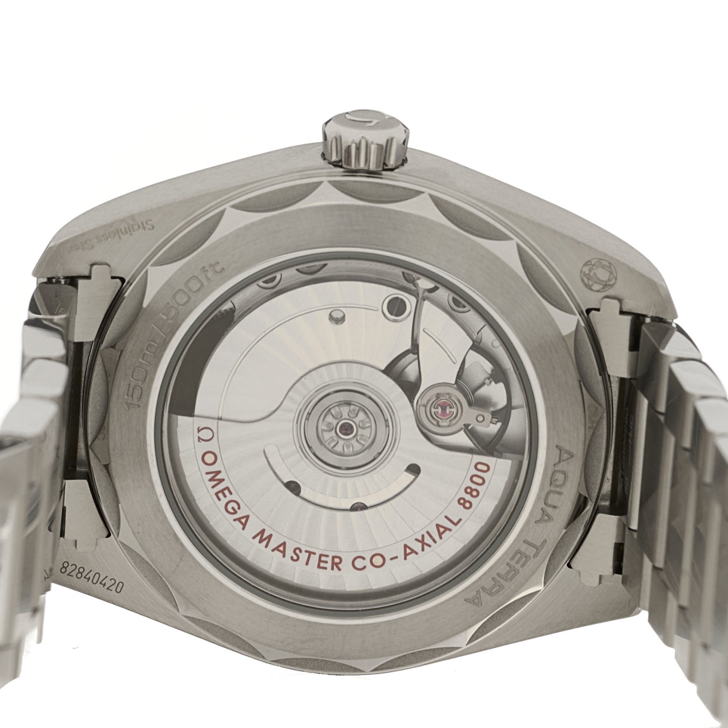 Stainless Steel 38mm Seamaster Aqua Terra 150M Co-Axial Automatic Watch Silver 220.10.38.20.02.001