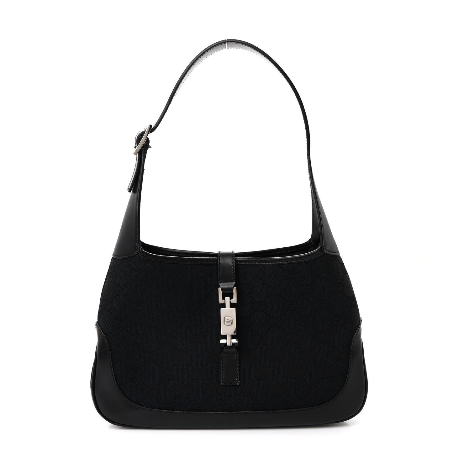 Monogram Small Jackie O Hobo Black