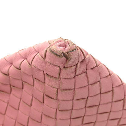 Bottega Veneta Nappa Intrecciato Flat Zip Billetto Pouch Deco Rose 10 of 11