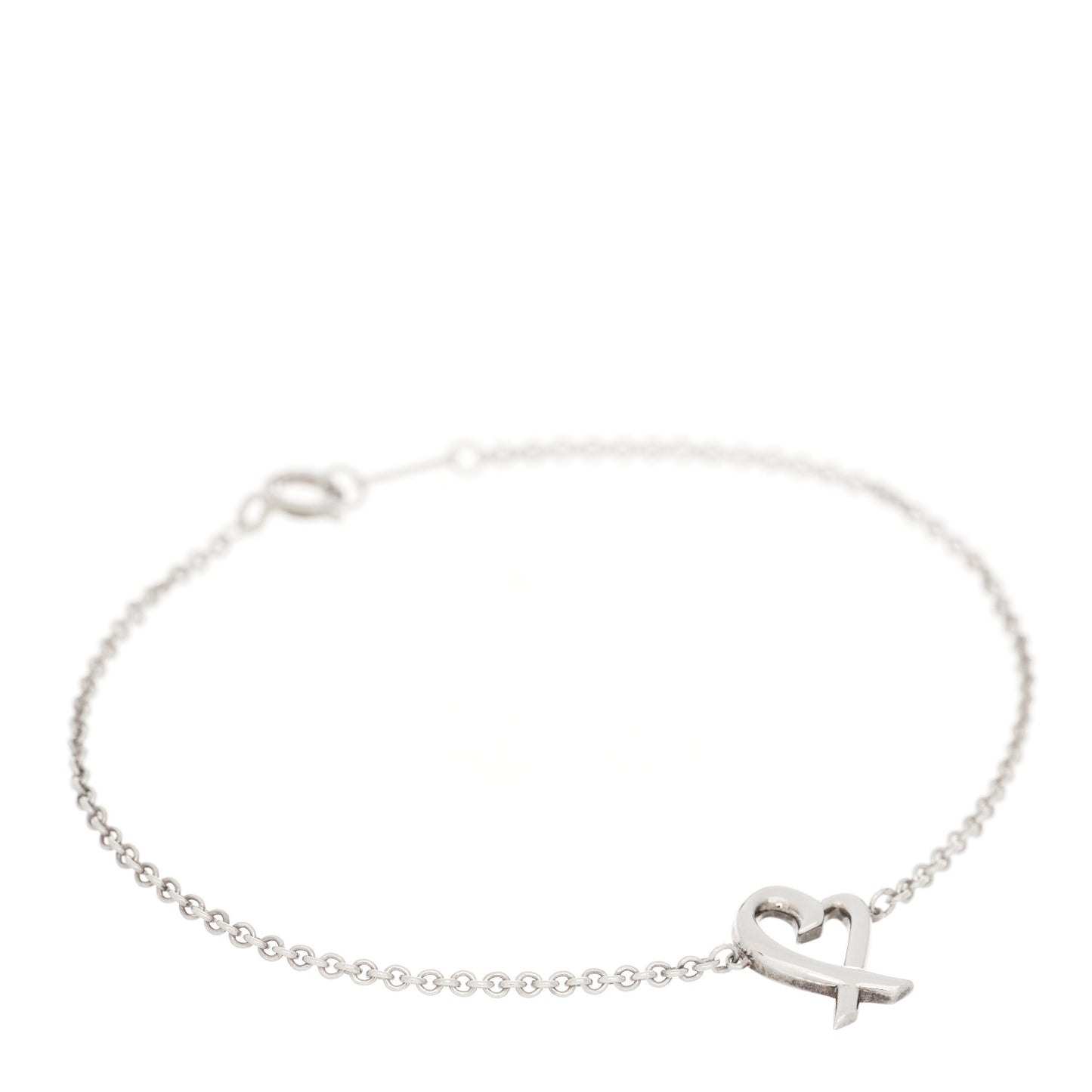 Sterling Silver Paloma Picasso Loving Heart Bracelet