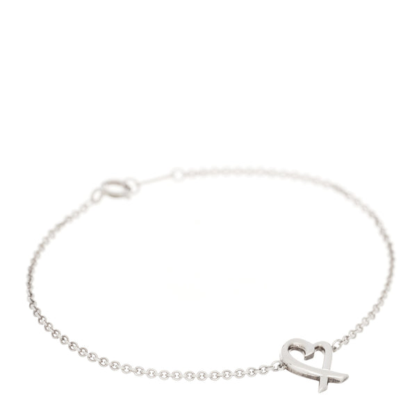 Tiffany Loving Heart シルバーブレスレット 732aa7f173accc594f937c8e9cd640