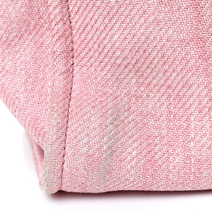 Chanel Canvas Medium Deauville Tote Pink 9 of 14