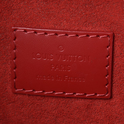 Louis Vuitton Damier Ebene Caissa Hobo Cherry 6 of 11