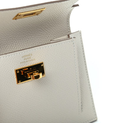 Hermes Epsom Kelly Pocket Compact Wallet Craie 6 of 8
