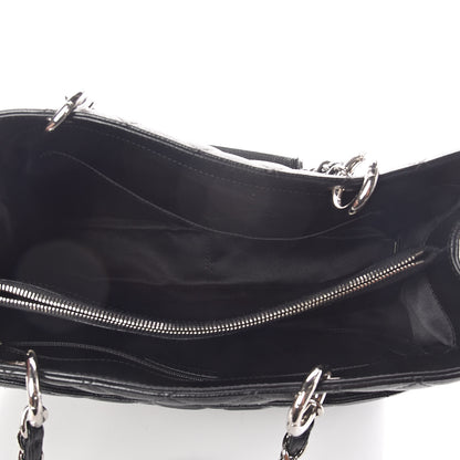 Chanel Caviar Quilted Grand Shopping Tote GST Black 5 of 10