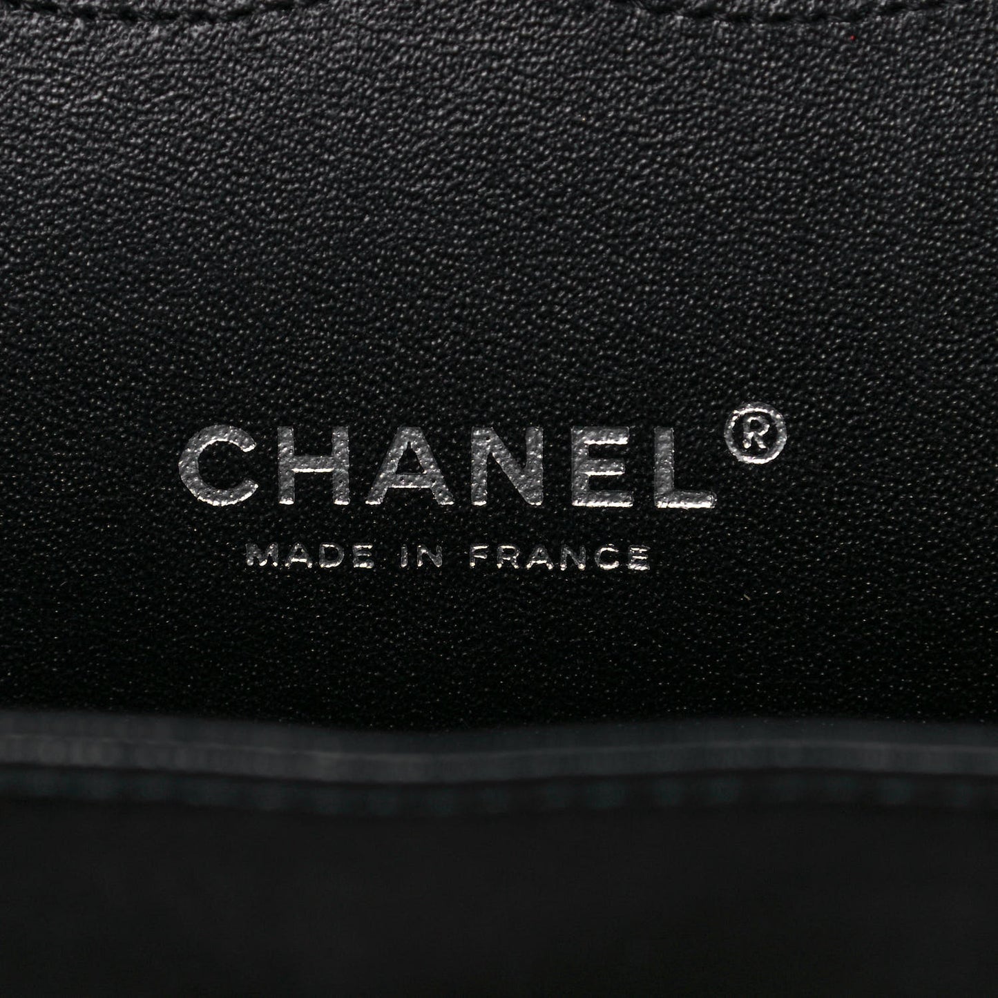 Patent Quilted Maxi Double Flap Black