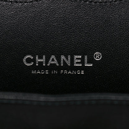 Chanel Patent Quilted Maxi Double Flap Black 7 of 14