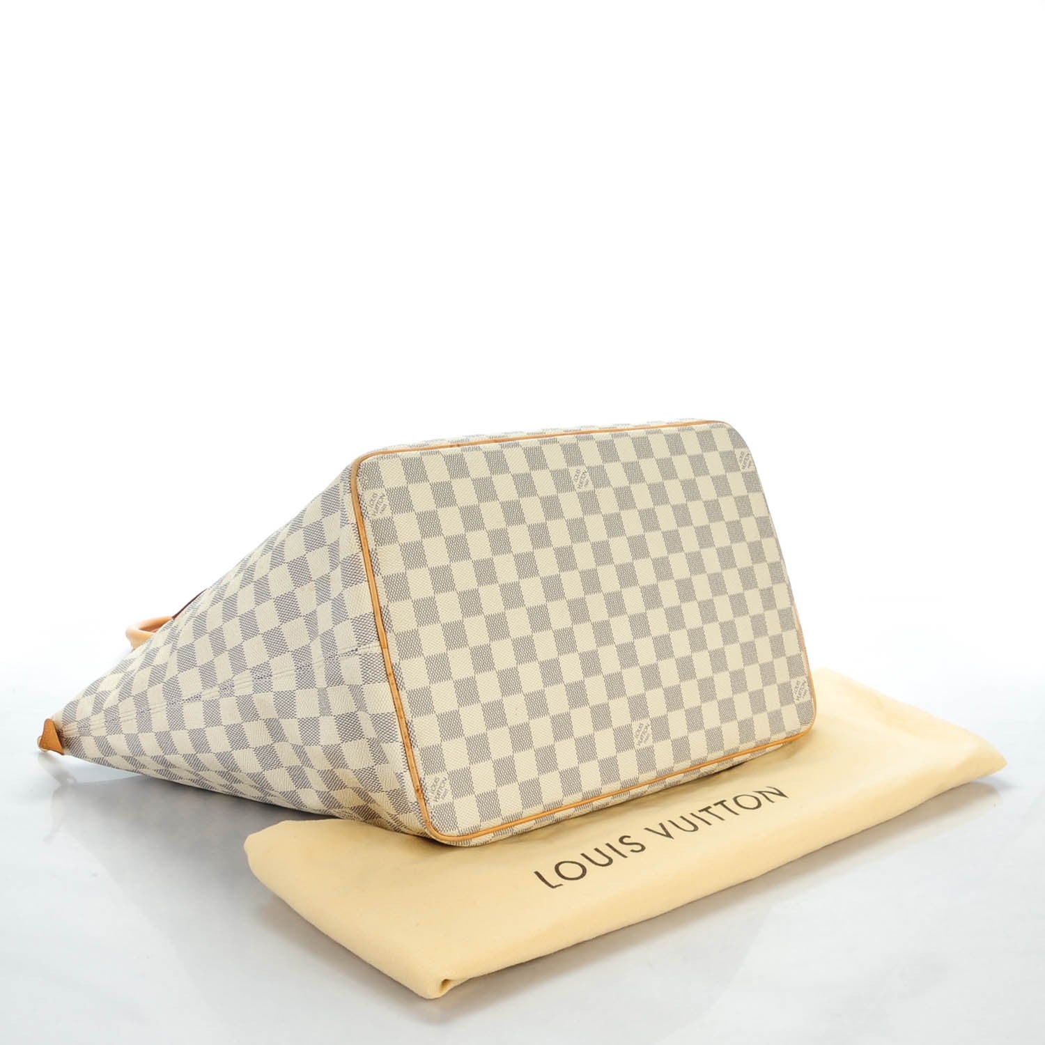 Louis Vuitton Damier Azur Saleya GM 4 of 7
