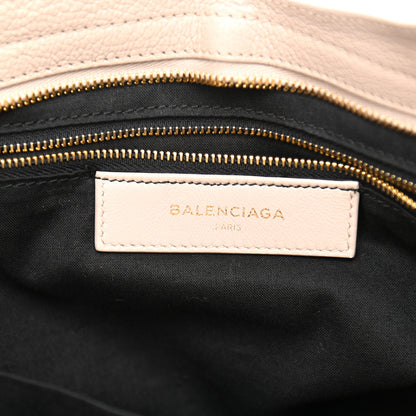 Balenciaga Chevre Gold Hardware Metallic Edge City Beige Praline 6 of 14
