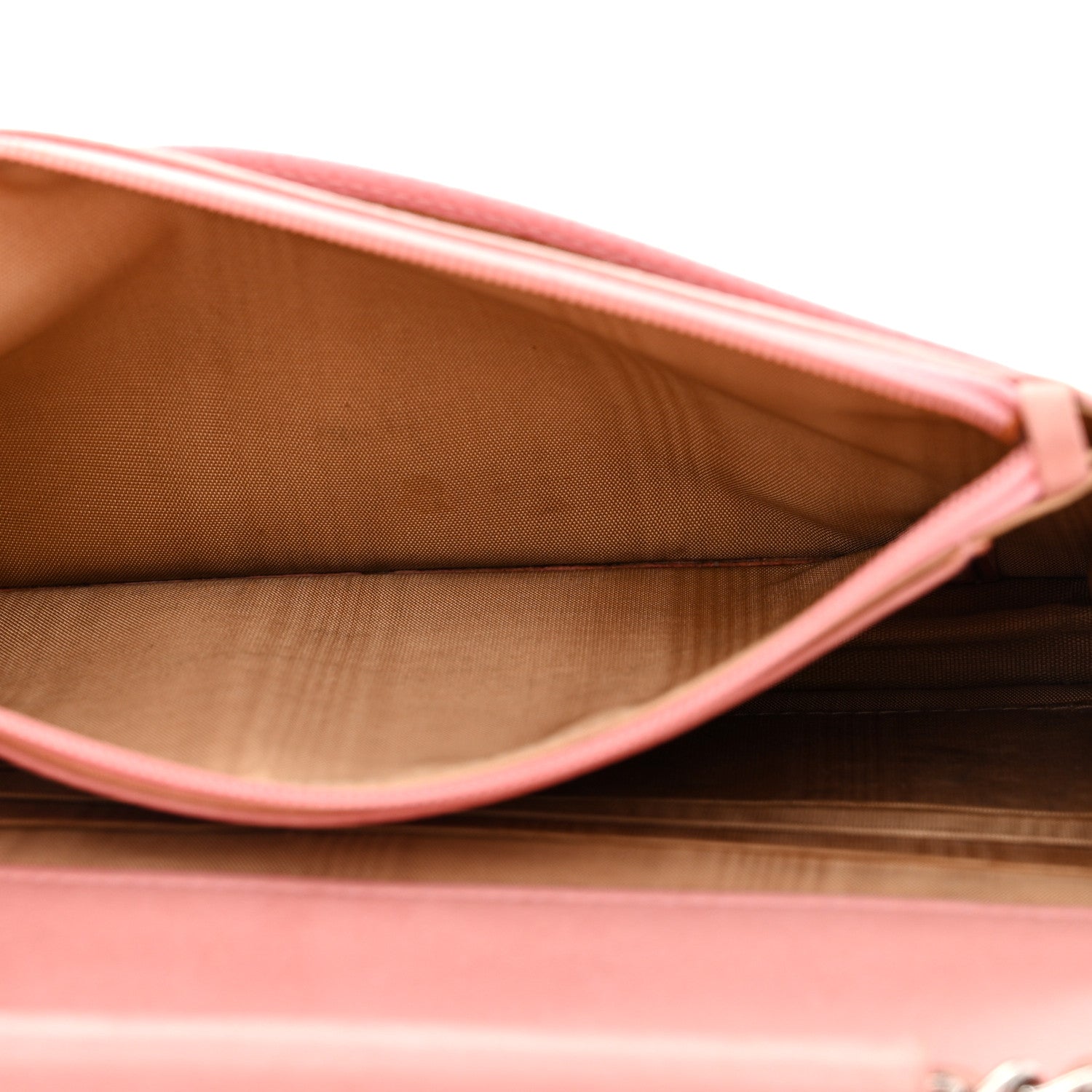 Chanel Caviar Timeless CC Wallet on Chain WOC Pink 7 of 19