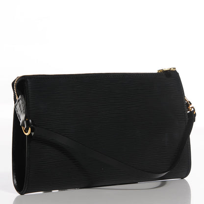 Louis Vuitton Epi Pochette Accessories 24 Black 3 of 7