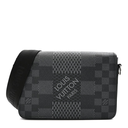 Louis Vuitton Damier Graphite 3D Studio Messenger 1 of 9
