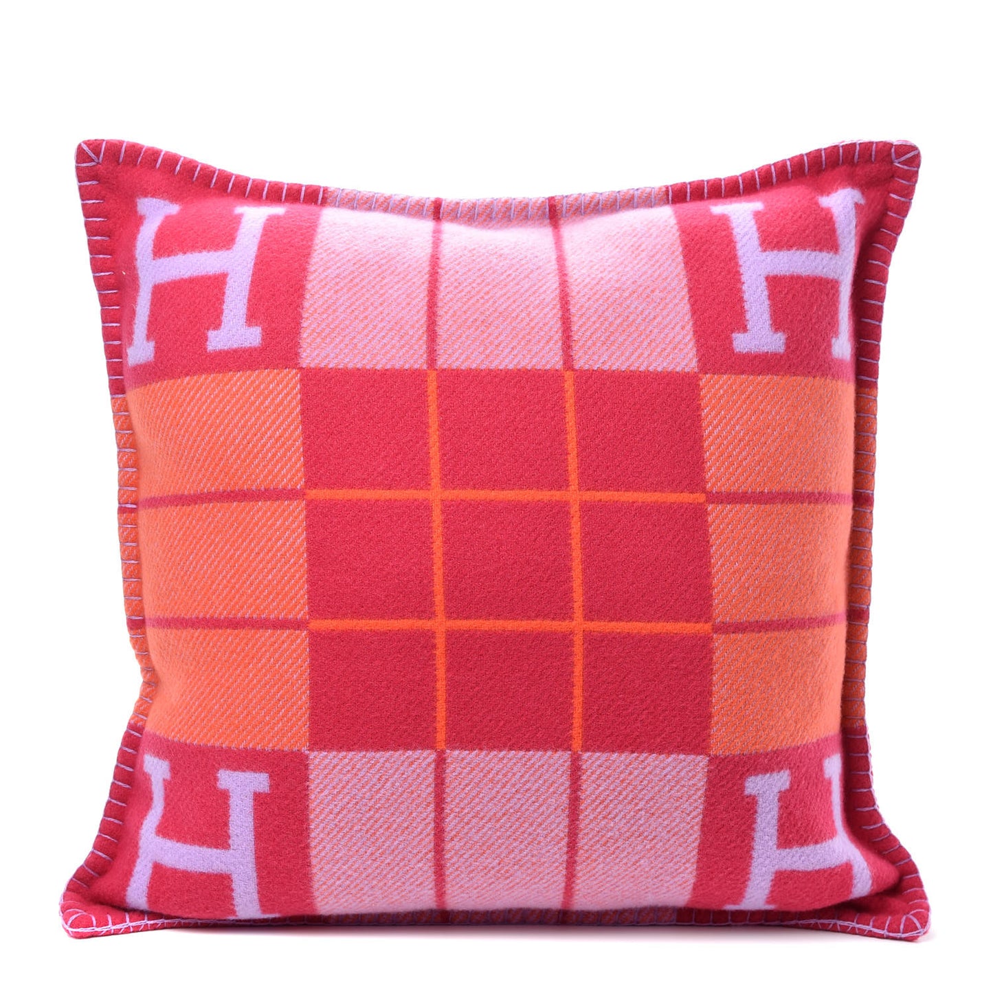Wool Cashmere Avalon III Pillow PM Fuchsia Geranium
