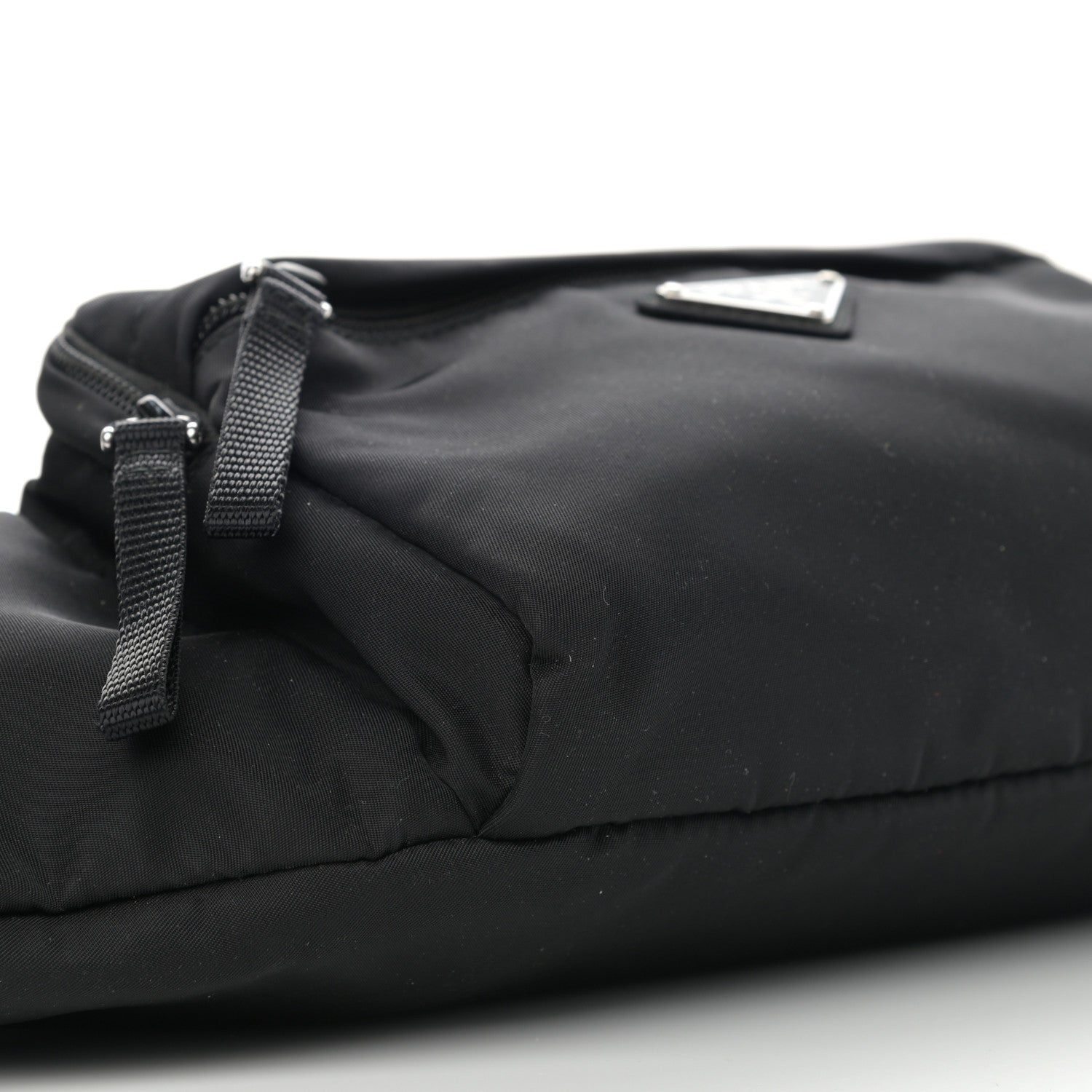 Prada Tessuto Nylon Belt Bag Black 9 of 12