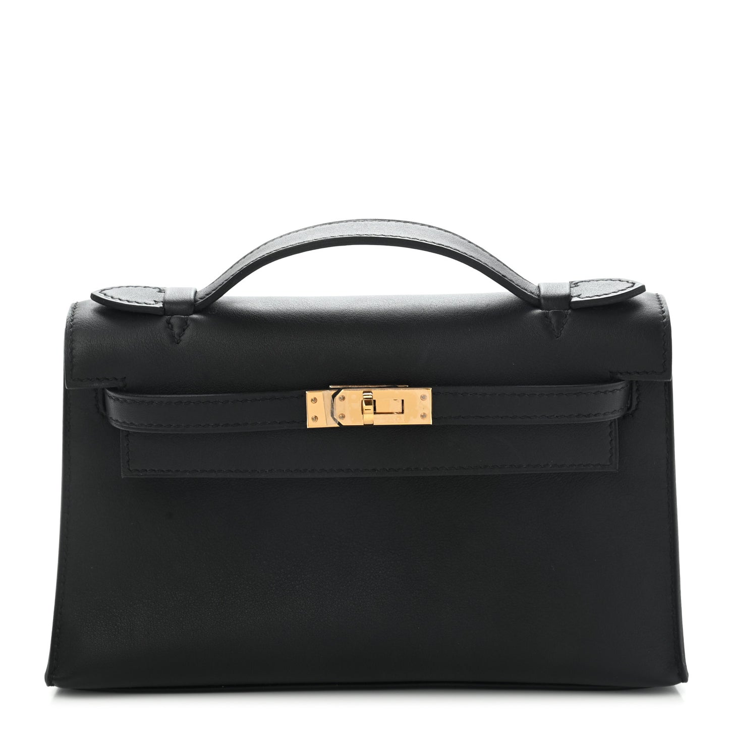 Swift Kelly Pochette Clutch Black