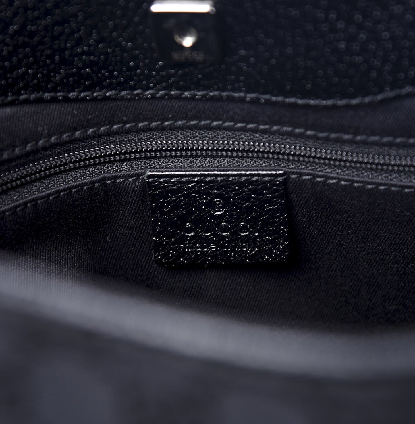 Monogram Signature GG Tote Black