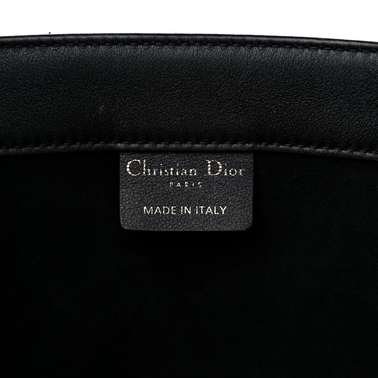 Calfskin Embossed Medium Book Tote Black