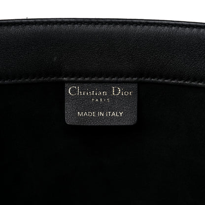 Christian Dior Calfskin Embossed Medium Book Tote Black 6 of 11