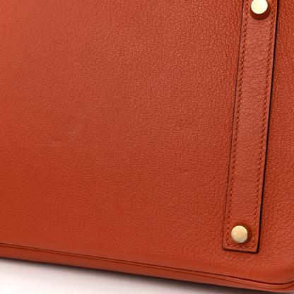 Hermes Evergrain Birkin 35 Cuivre 17 of 19