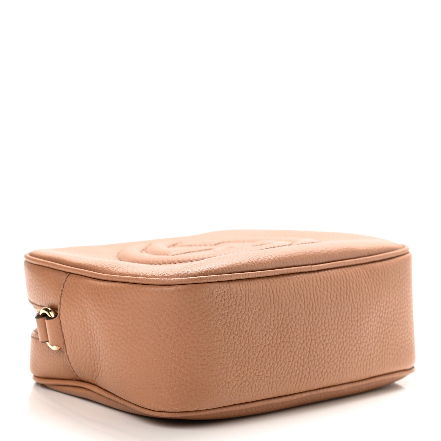 Gucci Pebbled Calfskin Small Soho Disco Bag Camelia 4 of 10