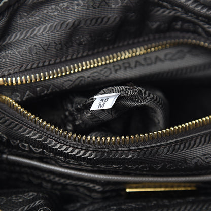 Prada Tessuto Nylon Saffiano Shopping Satchel Grey 6 of 15
