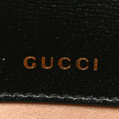Gucci Azalea Calfskin Horsebit 1955 Shoulder Bag Black 8 of 9