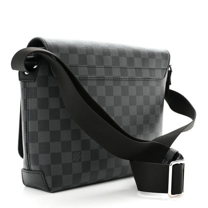 Louis Vuitton Damier Graphite District PM 3 of 9