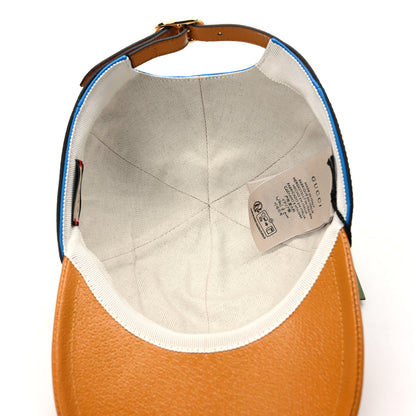 Gucci Lambskin Baseball M Hat Blue 7 of 9