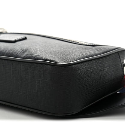 Gucci Soft GG Supreme Monogram Web Belt Bag Black Grey 10 of 10