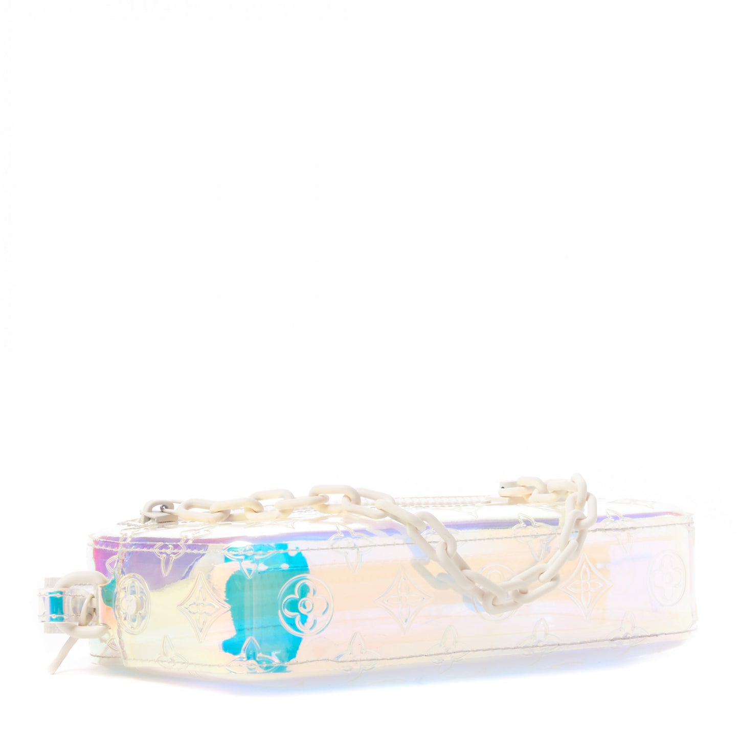 PVC Monogram Pochette Volga Iridescent Prism