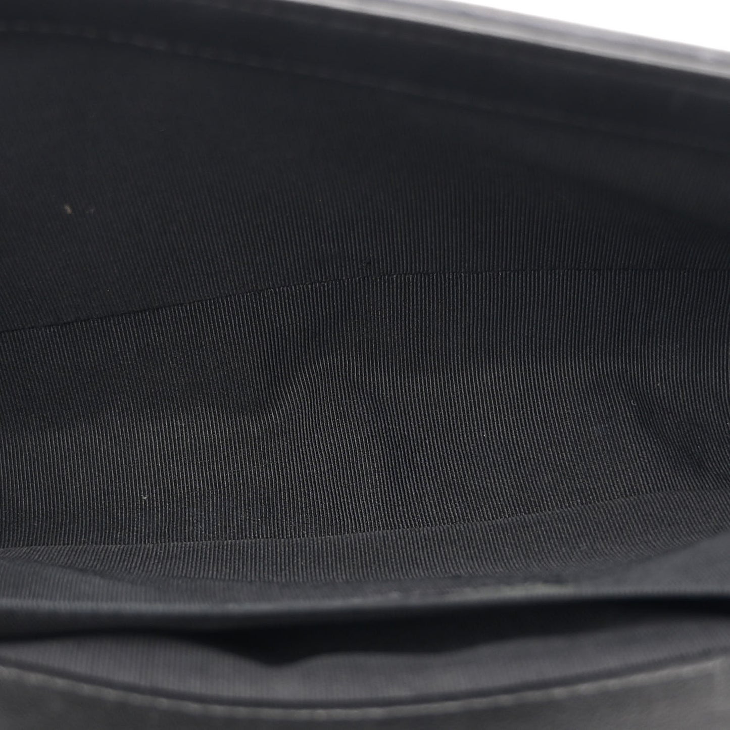 Calfskin Quilted Medium Boy Flap Black