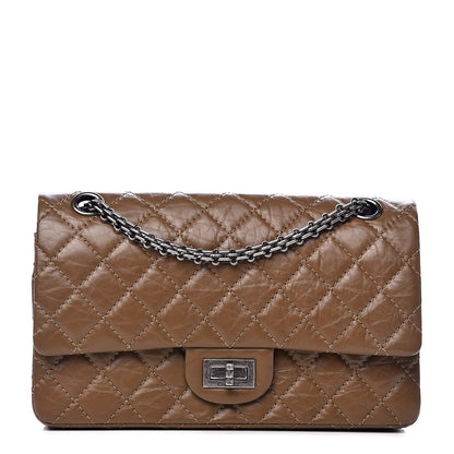 Chanel Aged Calfskin Quilted 2.55 Reissue 225 Flap Brown 1 of 11