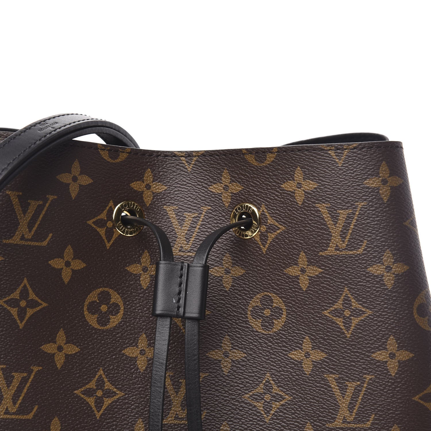 Louis Vuitton Monogram Neonoe MM Black 9 of 9