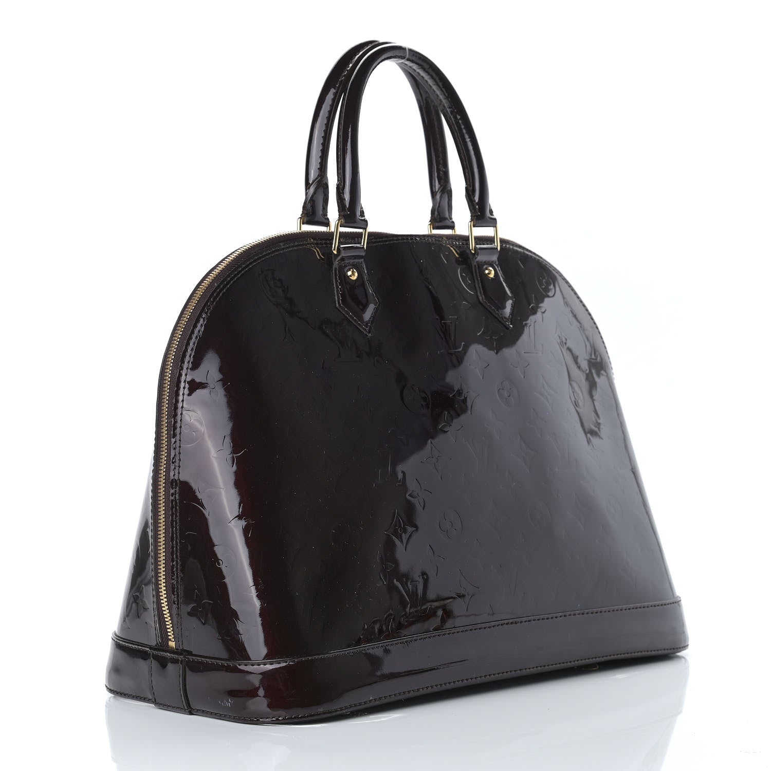 Louis Vuitton Vernis Alma GM Amarante 3 of 13