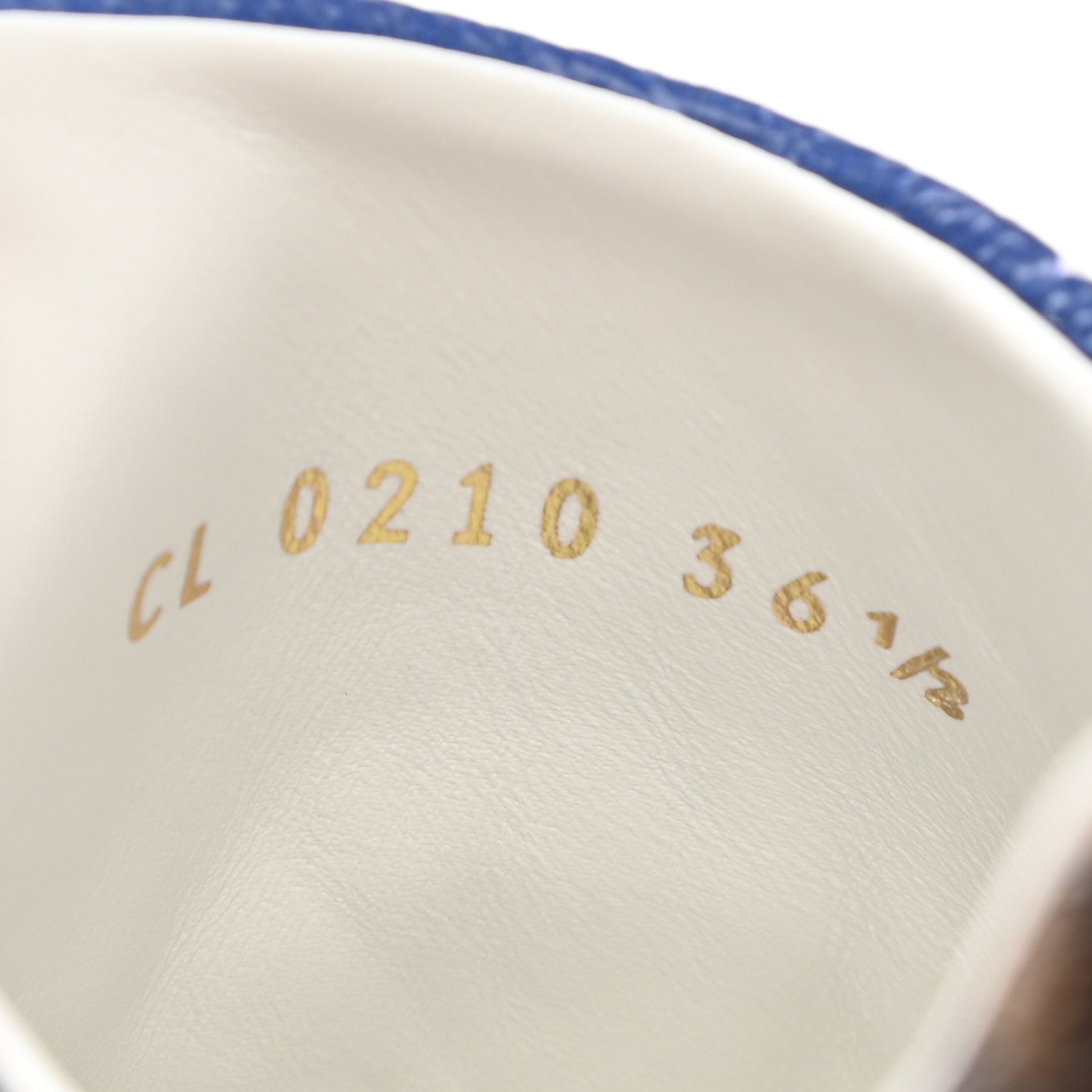 Louis Vuitton Monogram Escale Time Out Sneakers 36.5 Blue 8 of 8