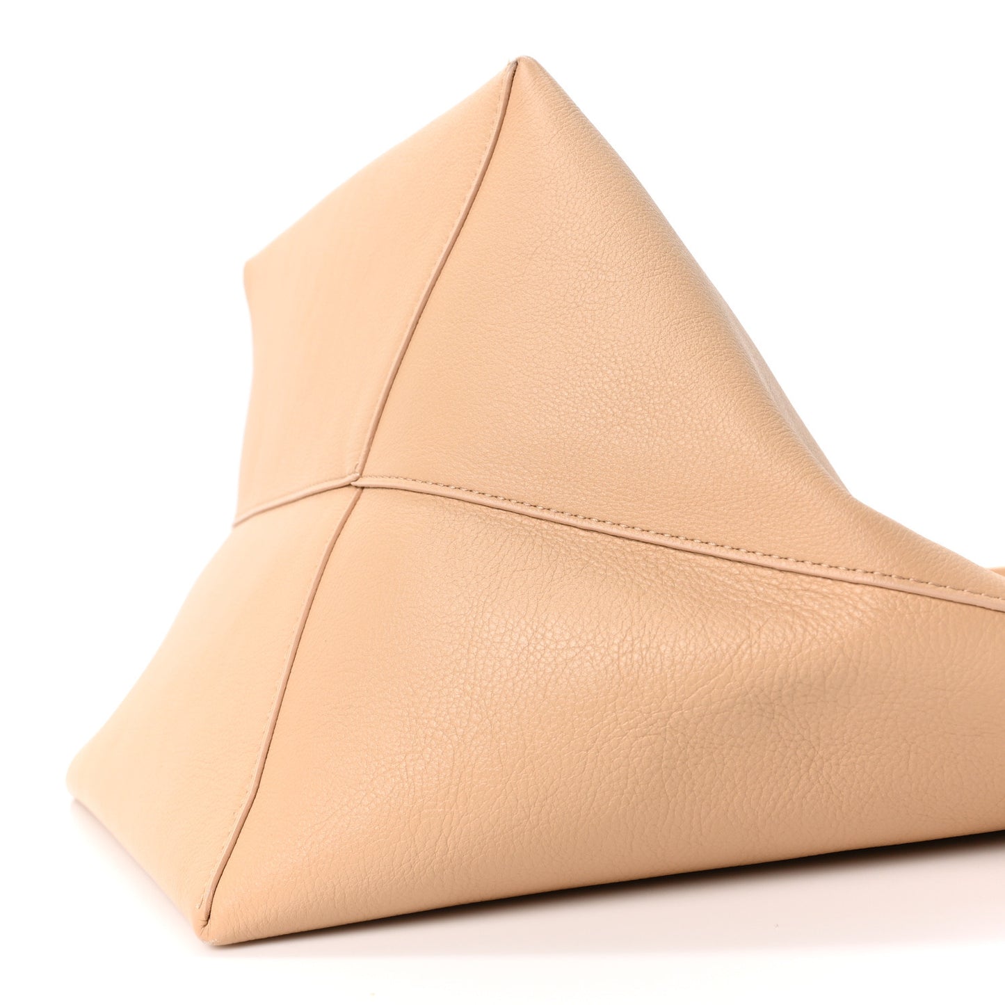 Supple Calfskin Everyday Soft Tote Sandstone