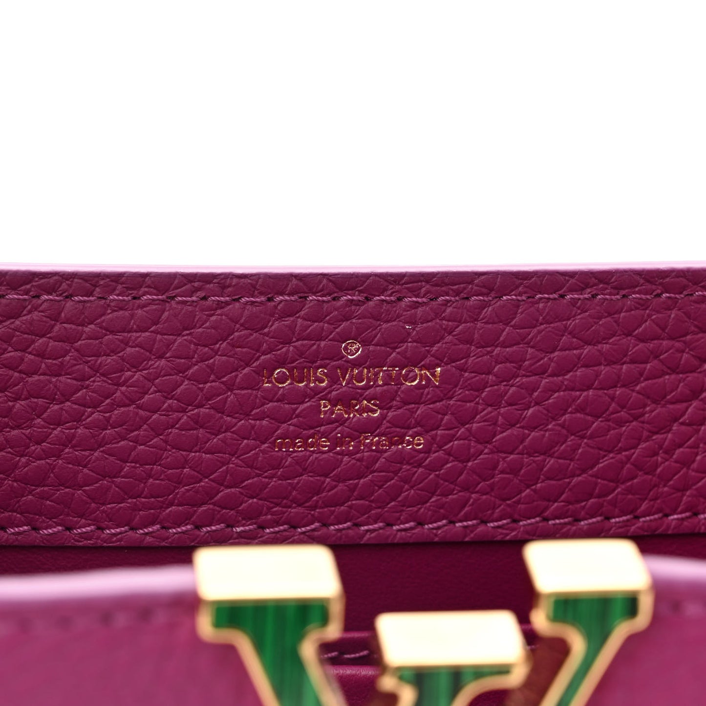 Taurillon Mini Capucines Purple
