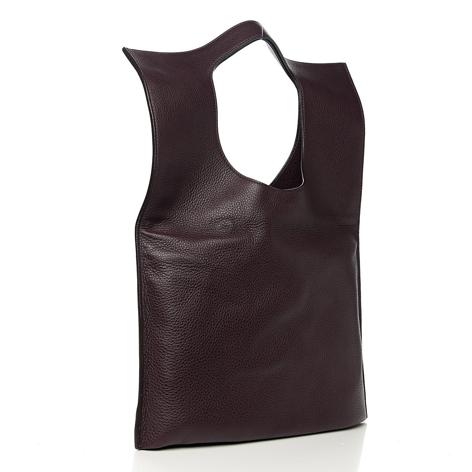Tom Ford Ramskin Large Alix Padlock Zip Shoulder Bag Wine 3 of 10