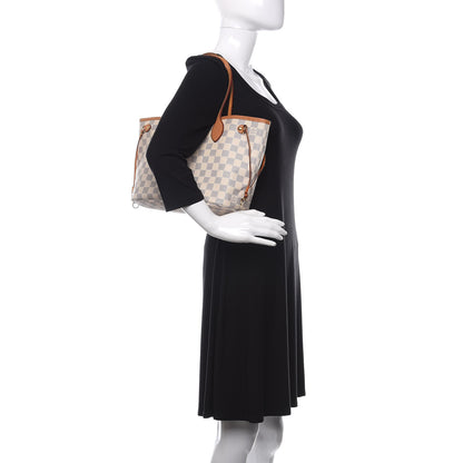 Louis Vuitton Damier Azur Neverfull PM 2 of 15