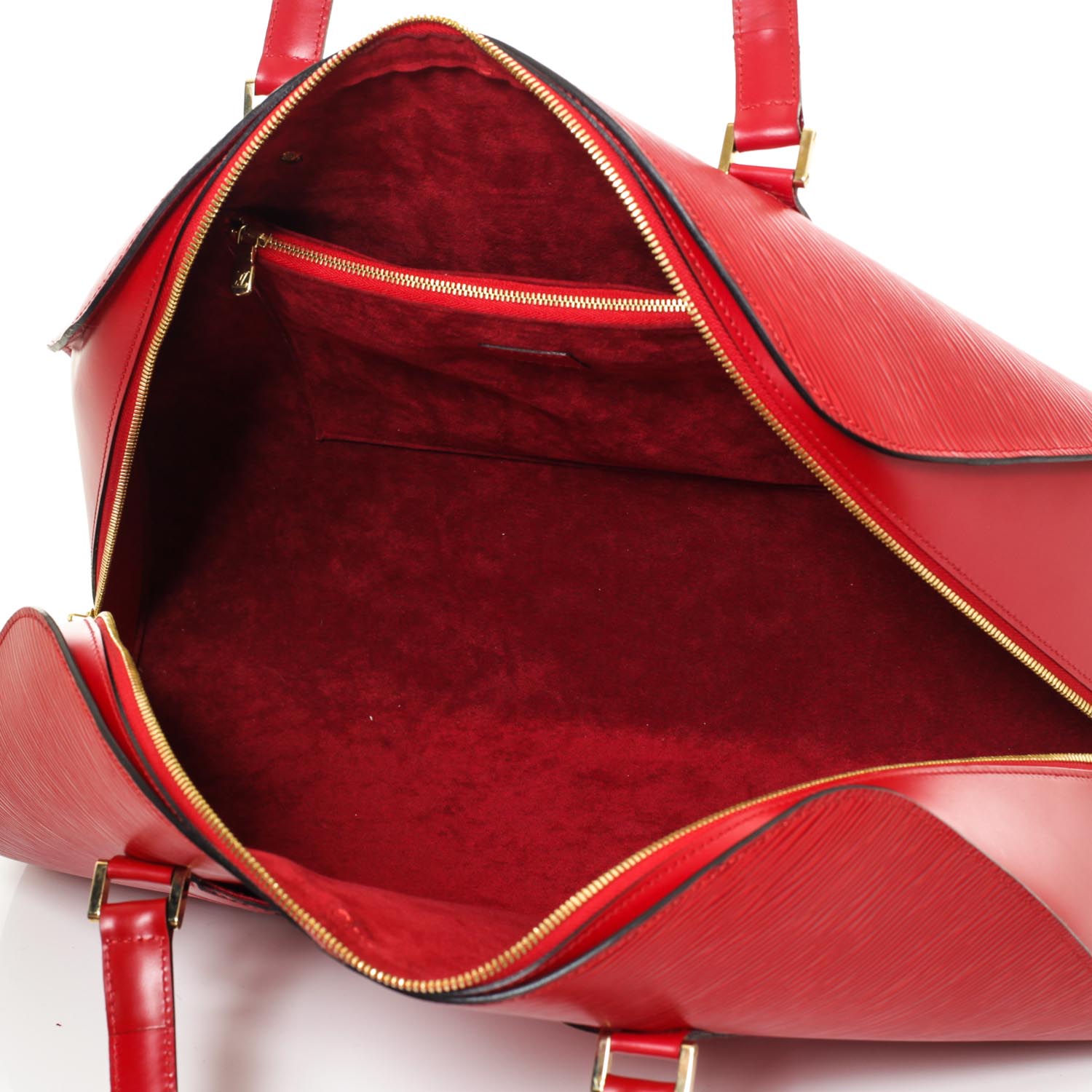 Louis Vuitton Epi Solferino 45 Rouge 2 of 11