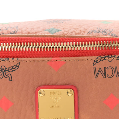 MCM Skyoptic Visetos Small Fursten Belt Bag Diamond Cognac 8 of 10